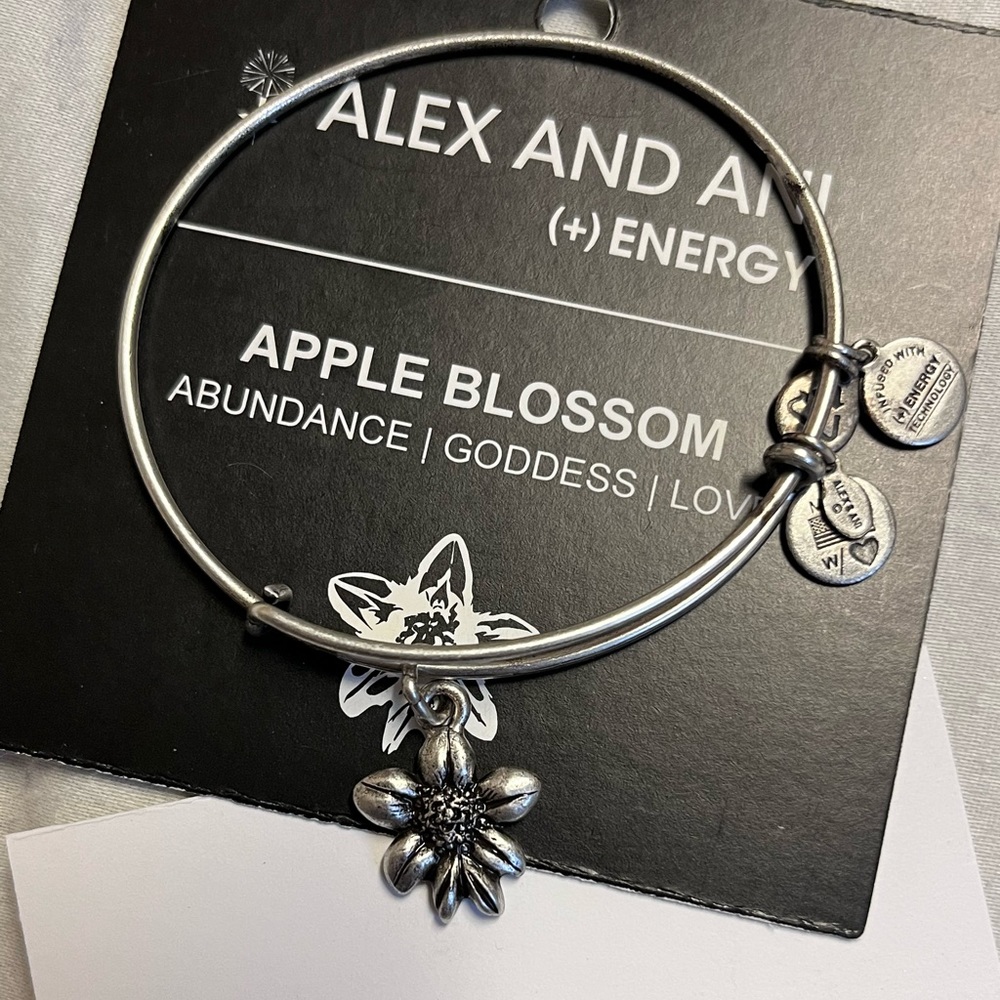 Alex and Ani Apple Blossom Bangle
